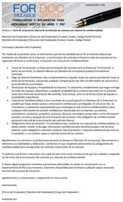 Modelo-2-de-carta-compromiso-laboral-de-terminacion-de-contrato-ForDoc.info