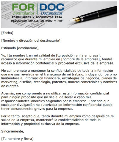 Modelo-de-carta-compromiso-laboral-de-confidencialidad-ForDoc.info