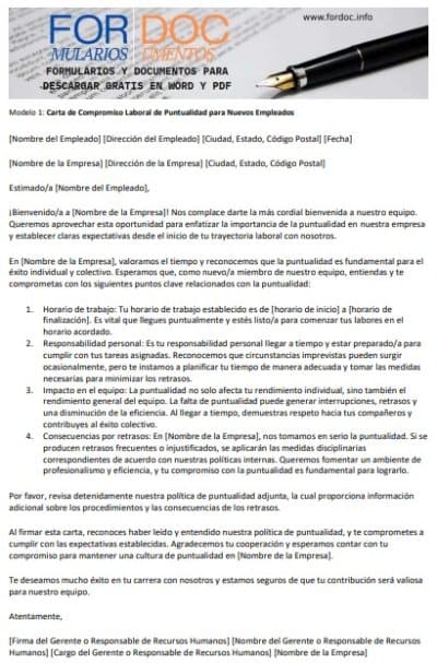Modelo-de-carta-compromiso-laboral-de-puntualidad-ForDoc.info