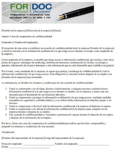 Modelo3-de-carta-compromiso-laboral-de-confidencialidad-ForDoc